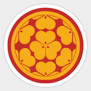 Chosokabe Clan kamon Sticker